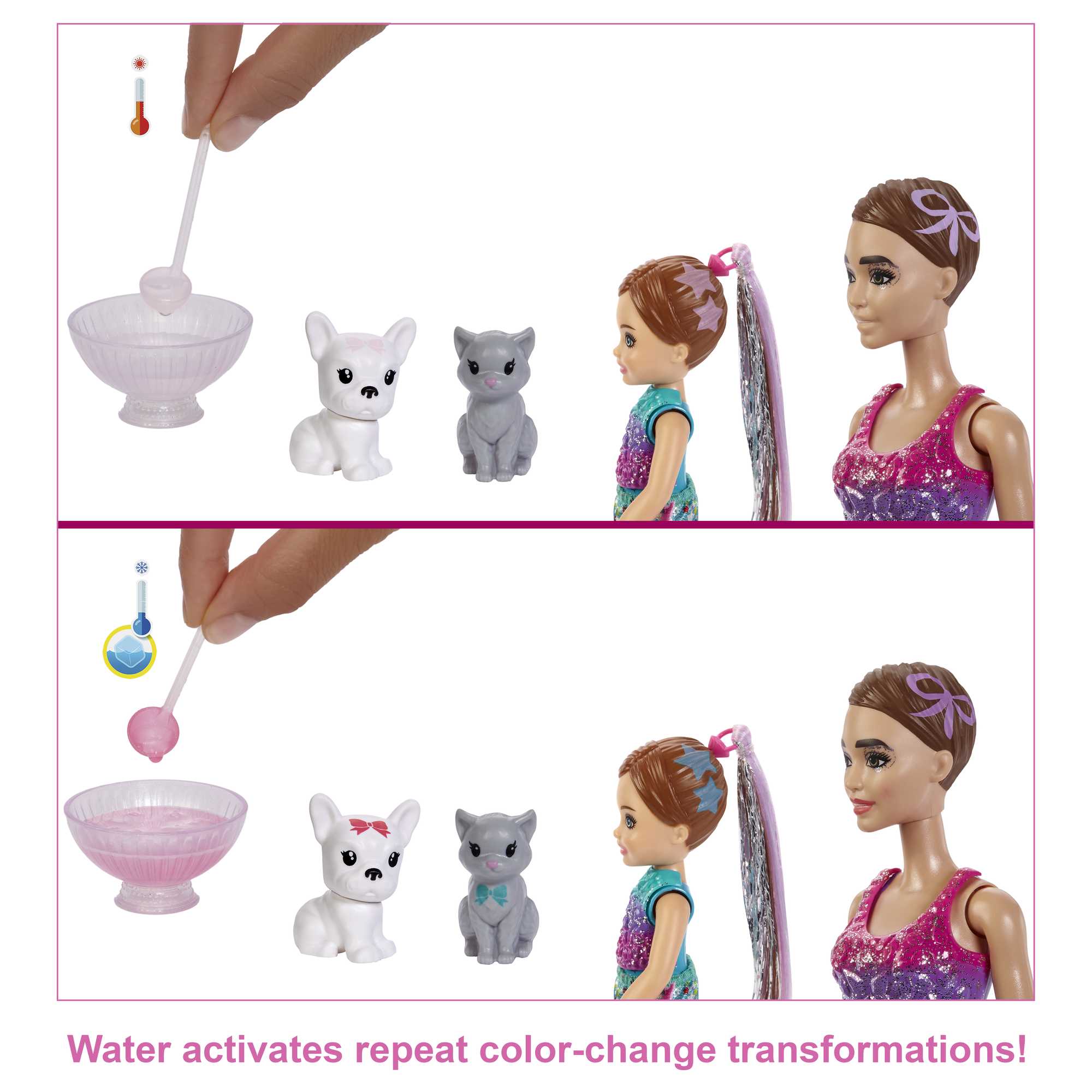 Mattel® Puppen Accessoires-Set Mattel GXV93 - Barbie Color Reveal