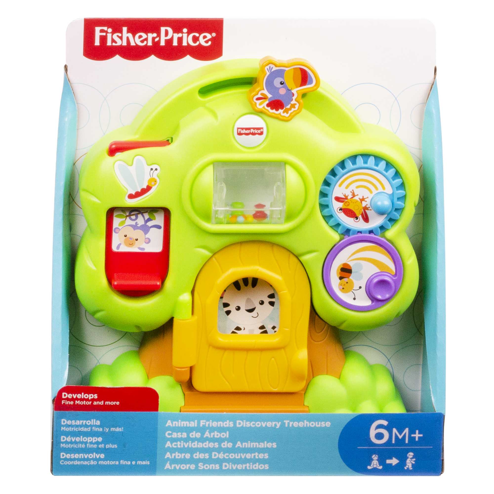 Fisher-Price Juguete para Bebés Casa de Árbol Actividades de Animales