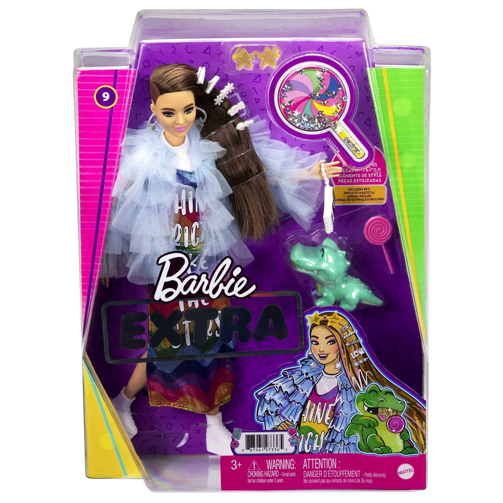 Barbie Extra Boneca Fashion Bandana Loira - Mattel