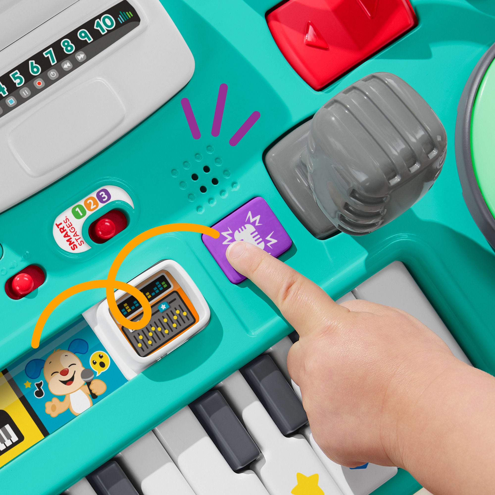 Fisher Price R e y Aprende Juguete para Beb s Mesa Musical Aprende