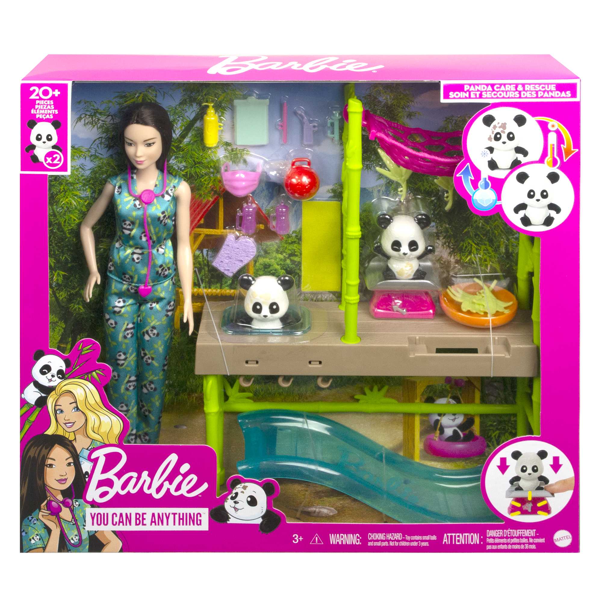 Barbie Baby Panda Care And Rescue Playset | Mattel