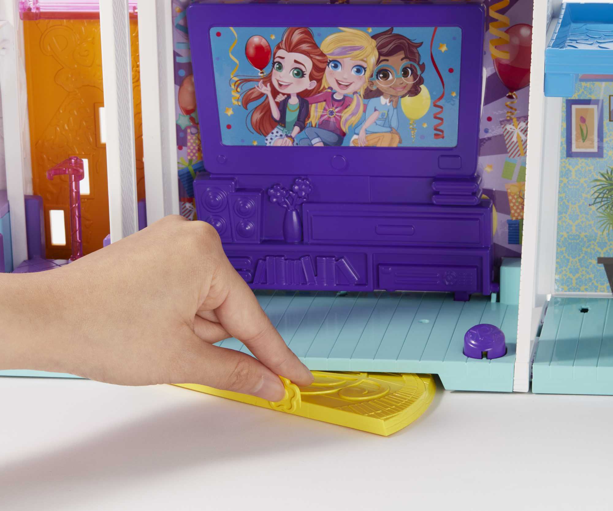Juguete Niña Casa De Sorpresas Polly Pocket Mattel Febo - FEBO