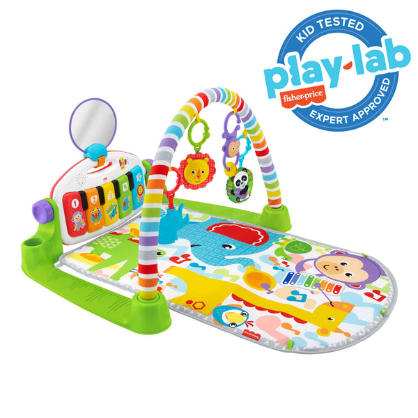 Fisher-Price Deluxe Kick & Play Piano Gym FVY53 | Mattel