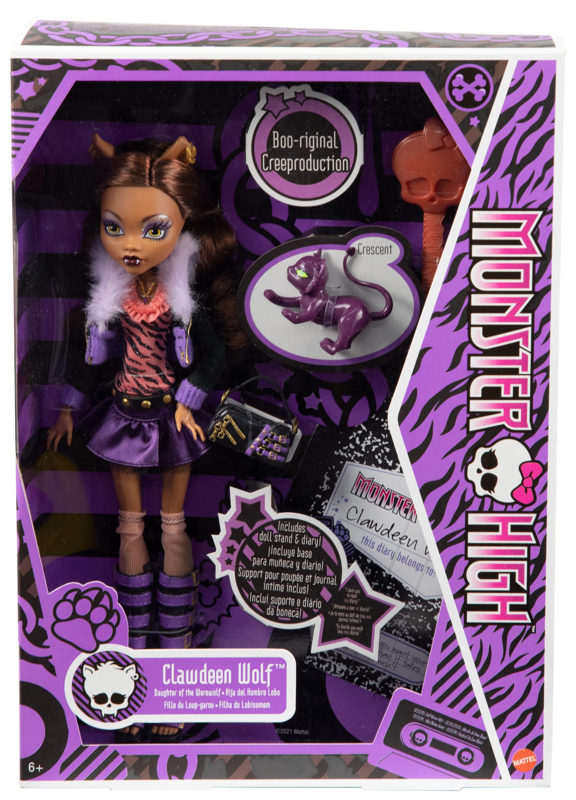 Monster High Clawdeen Wolf Doll | Mattel