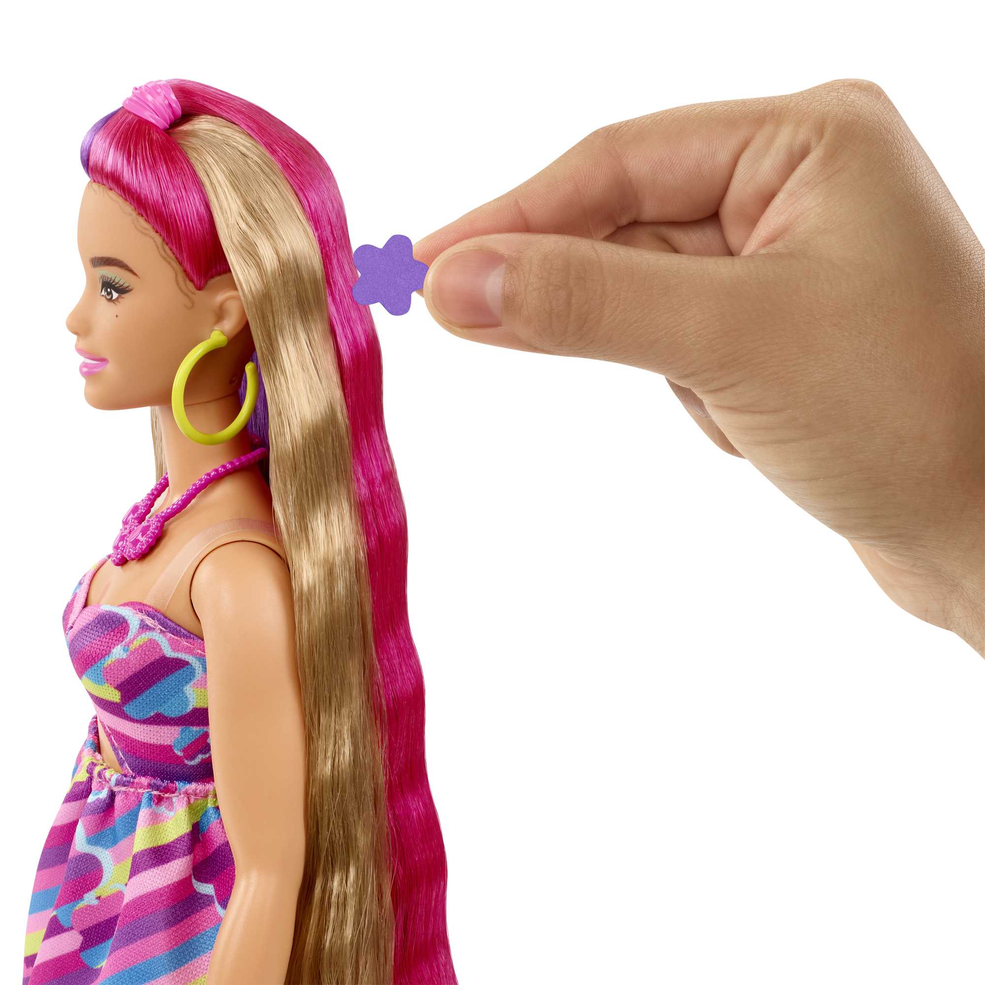 Barbie ultra chevelure 1 Barbie en multicolore