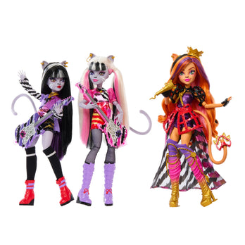 Monster High Dolls | Hissfits Band Three-Pack | MATTEL