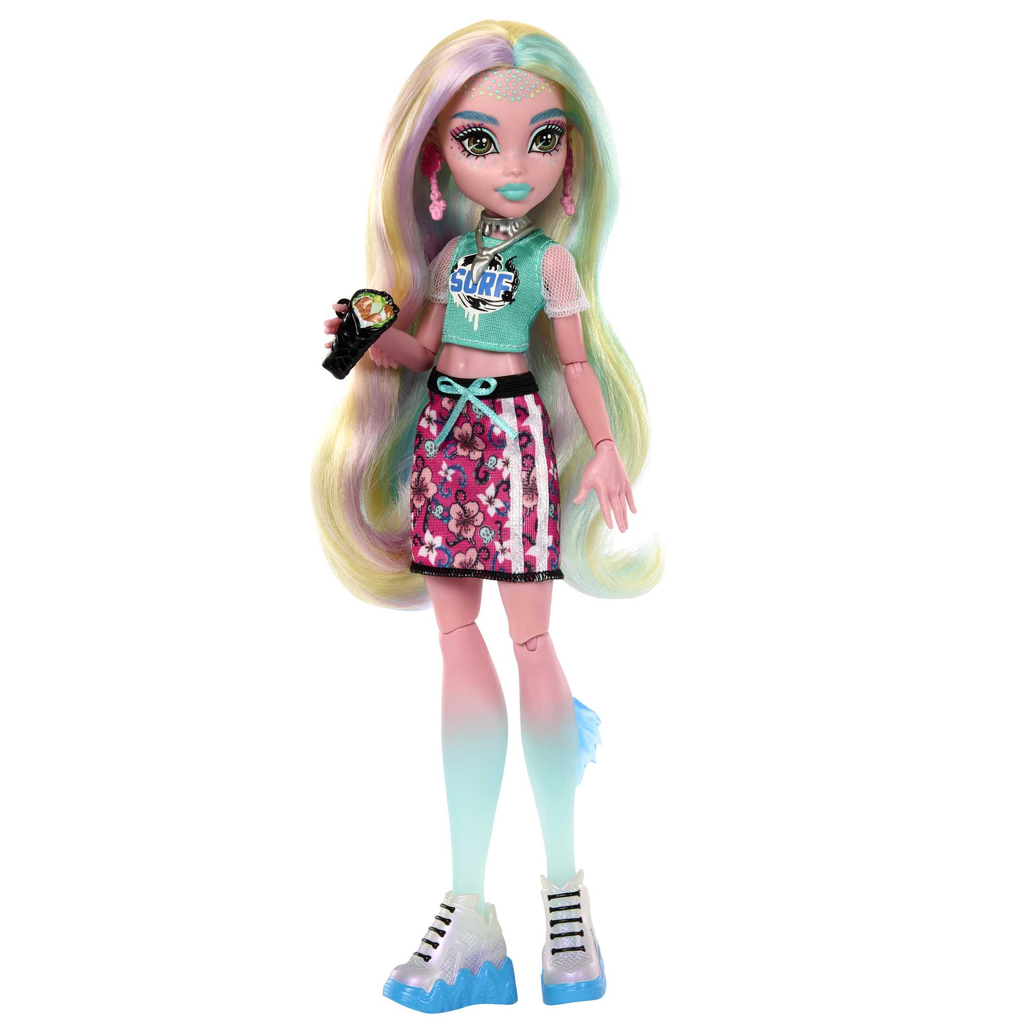 Monster High Doll | Lagoona Blue | Dress-Up Locker | MATTEL
