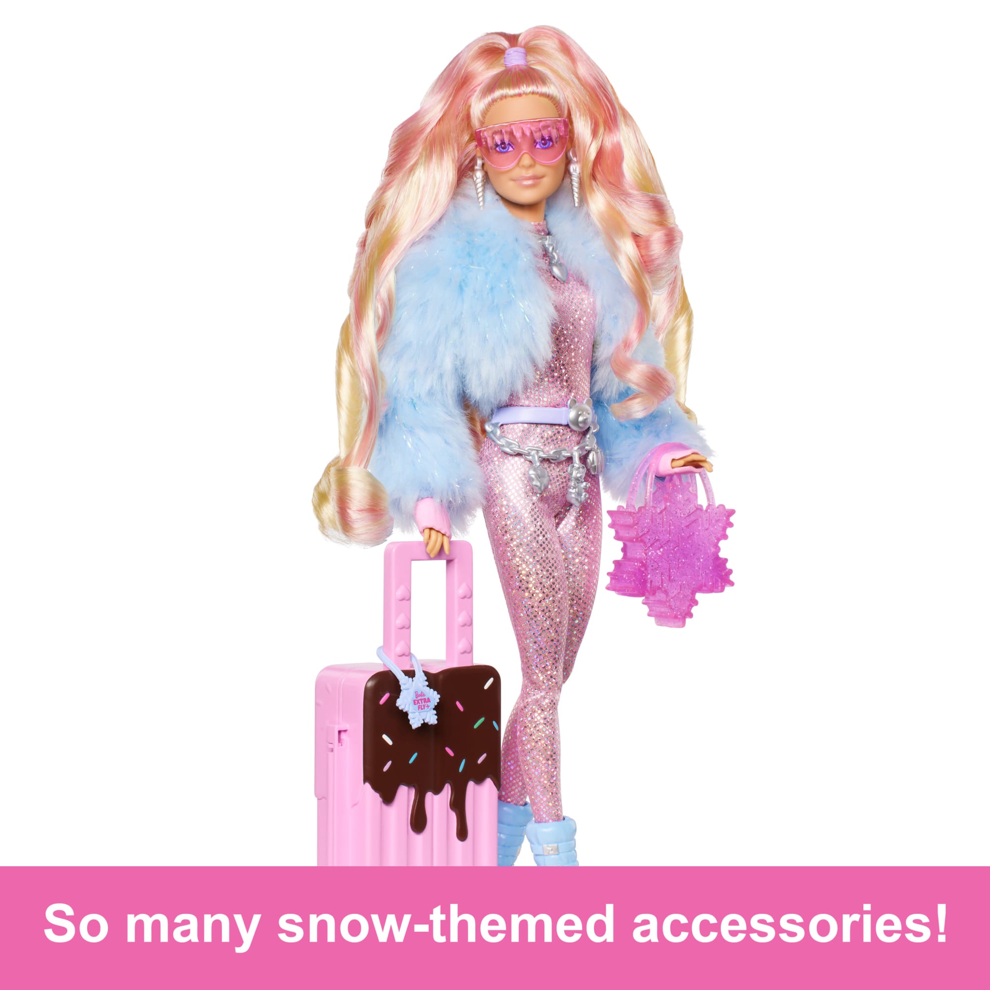 Poupée Barbie Extra Neige Mattel : King Jouet, Barbie et poupées mannequin  Mattel - Poupées Poupons