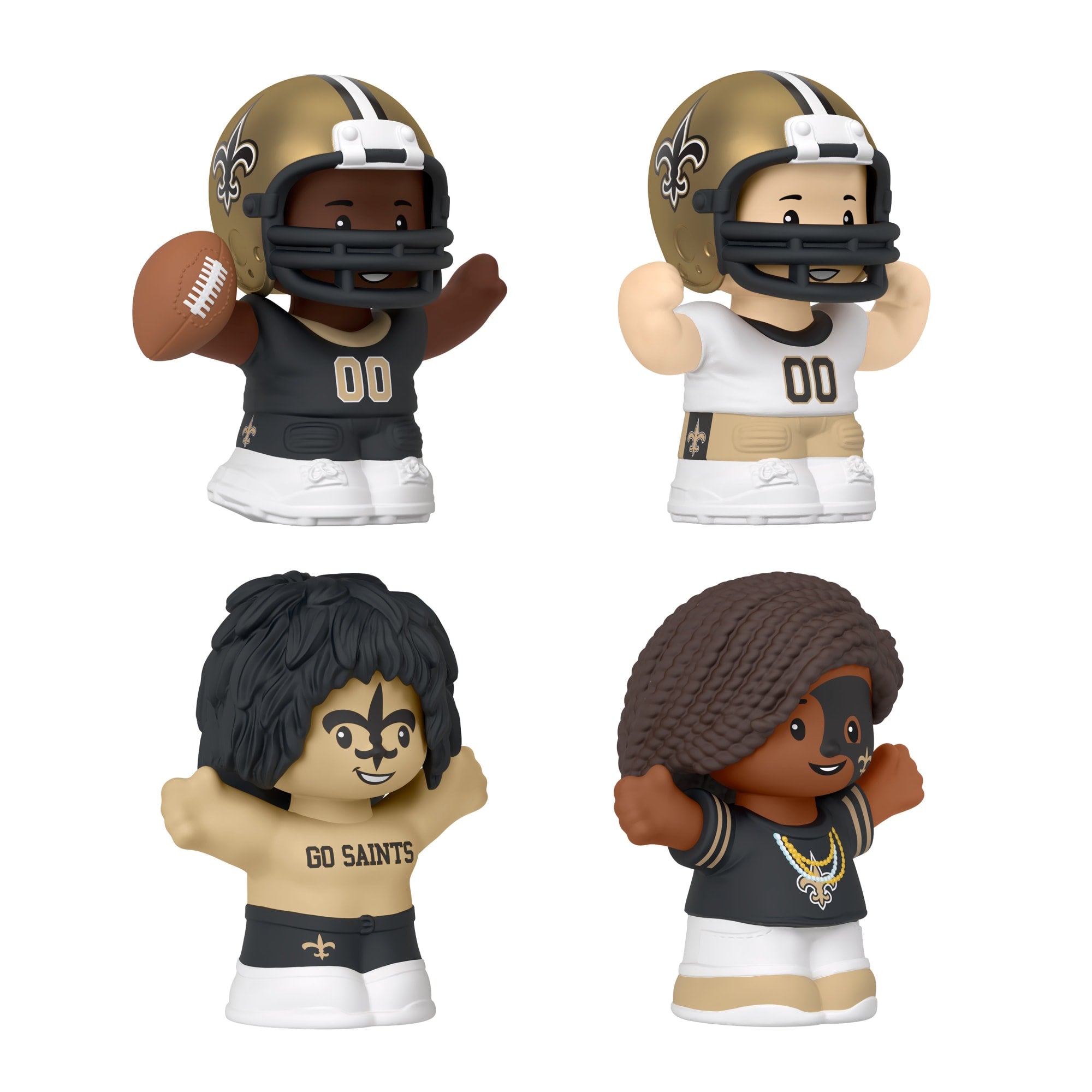 Little People Collector New Orleans Saints Set